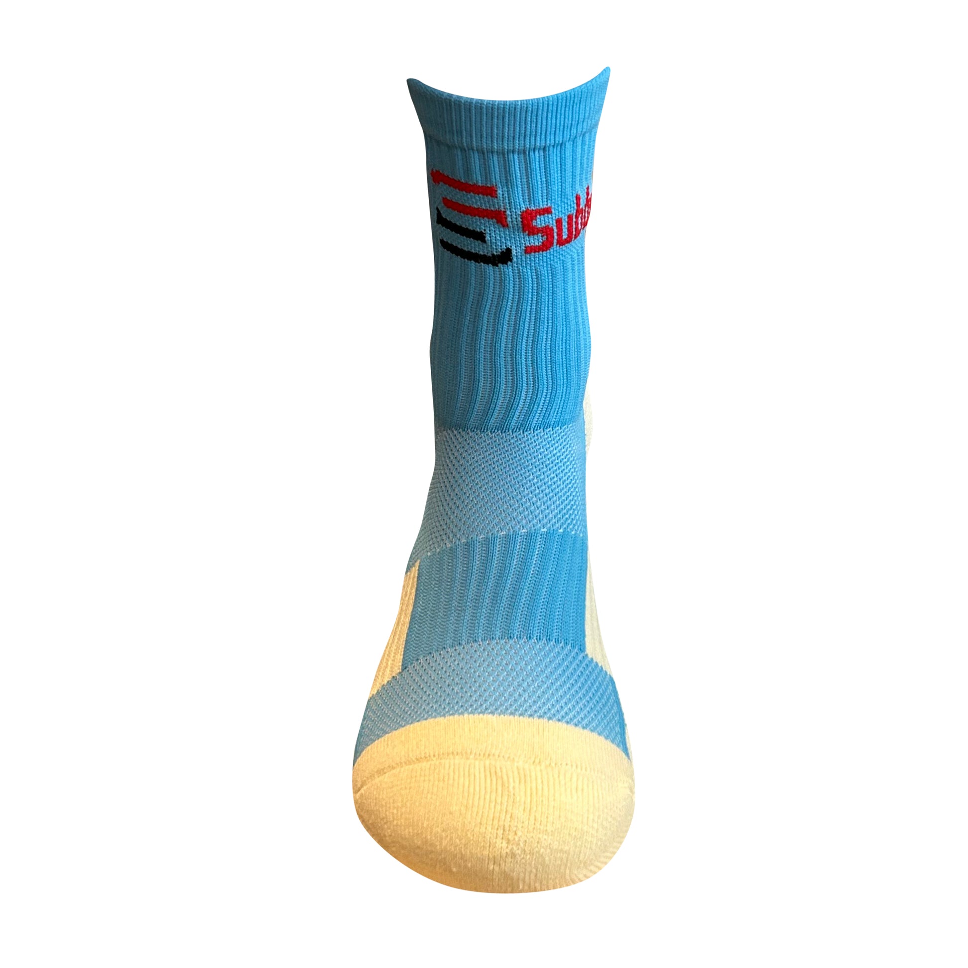light blue grip socks
